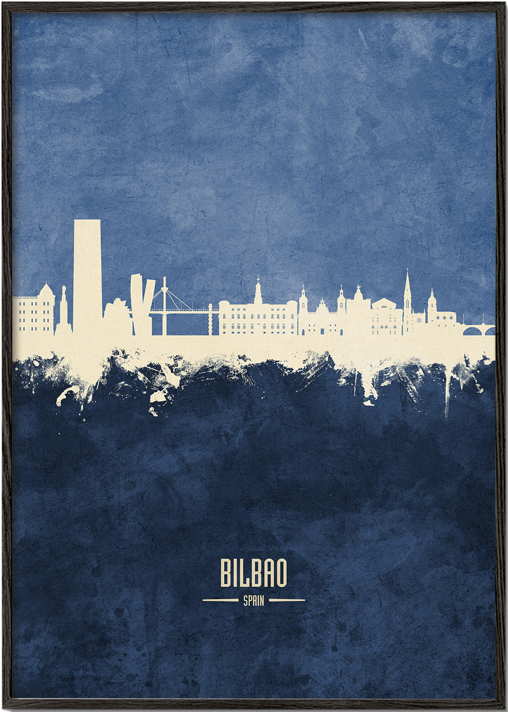 Bilbao Skyline blue