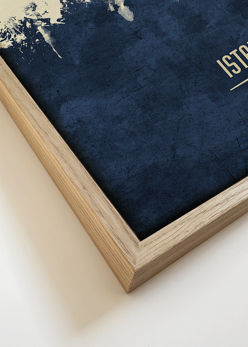 Istanbul Skyline blue