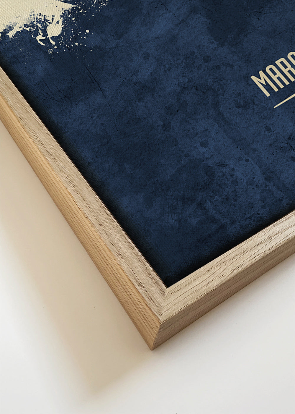 Marseille Skyline blue