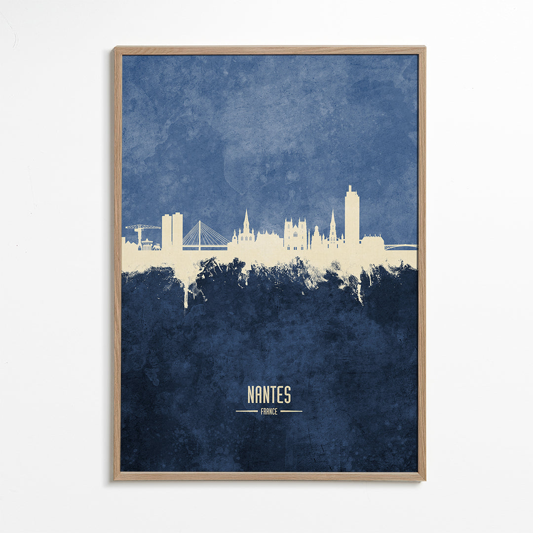 Nantes Skyline blue