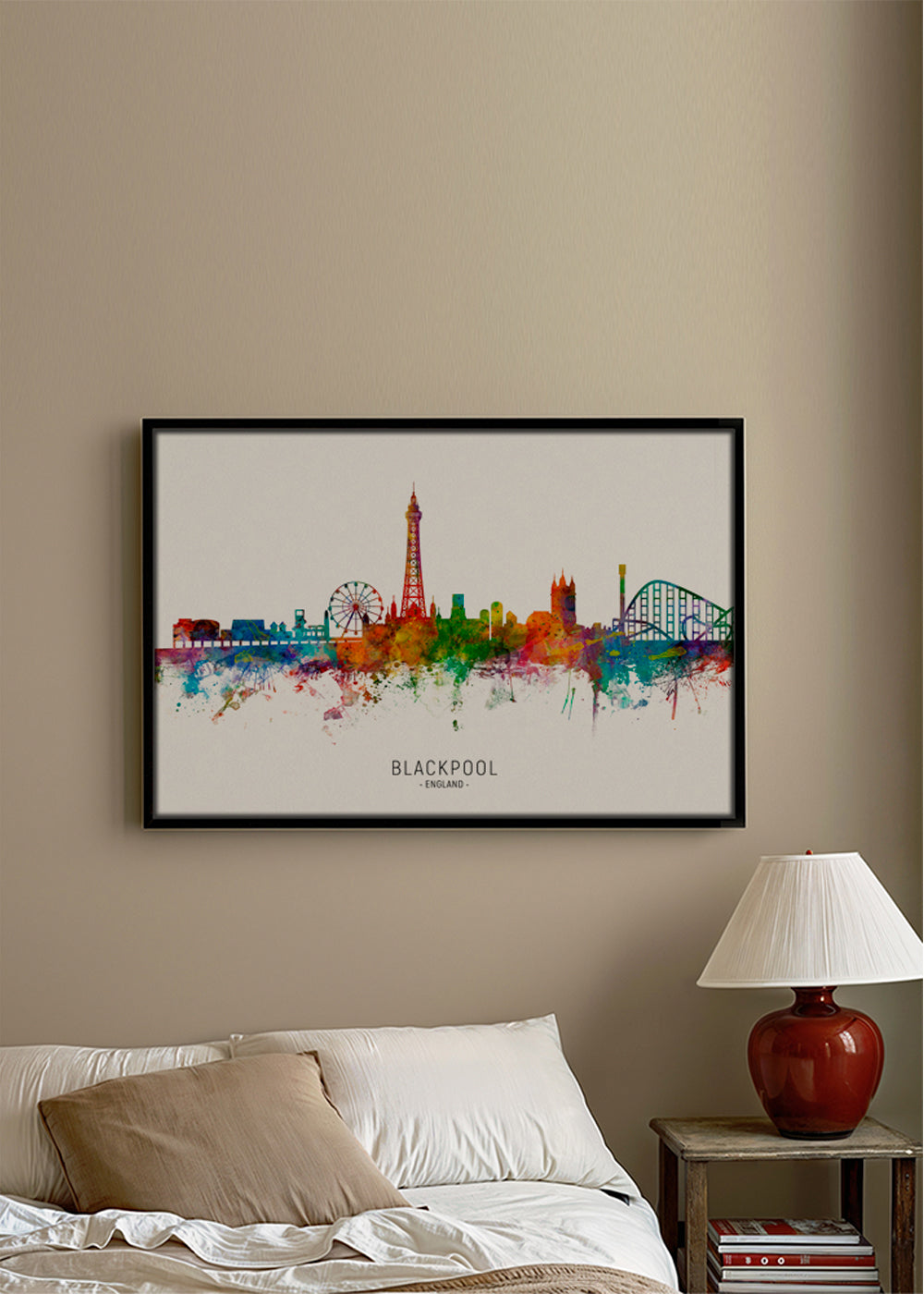 Blackpool Skyline multicolor