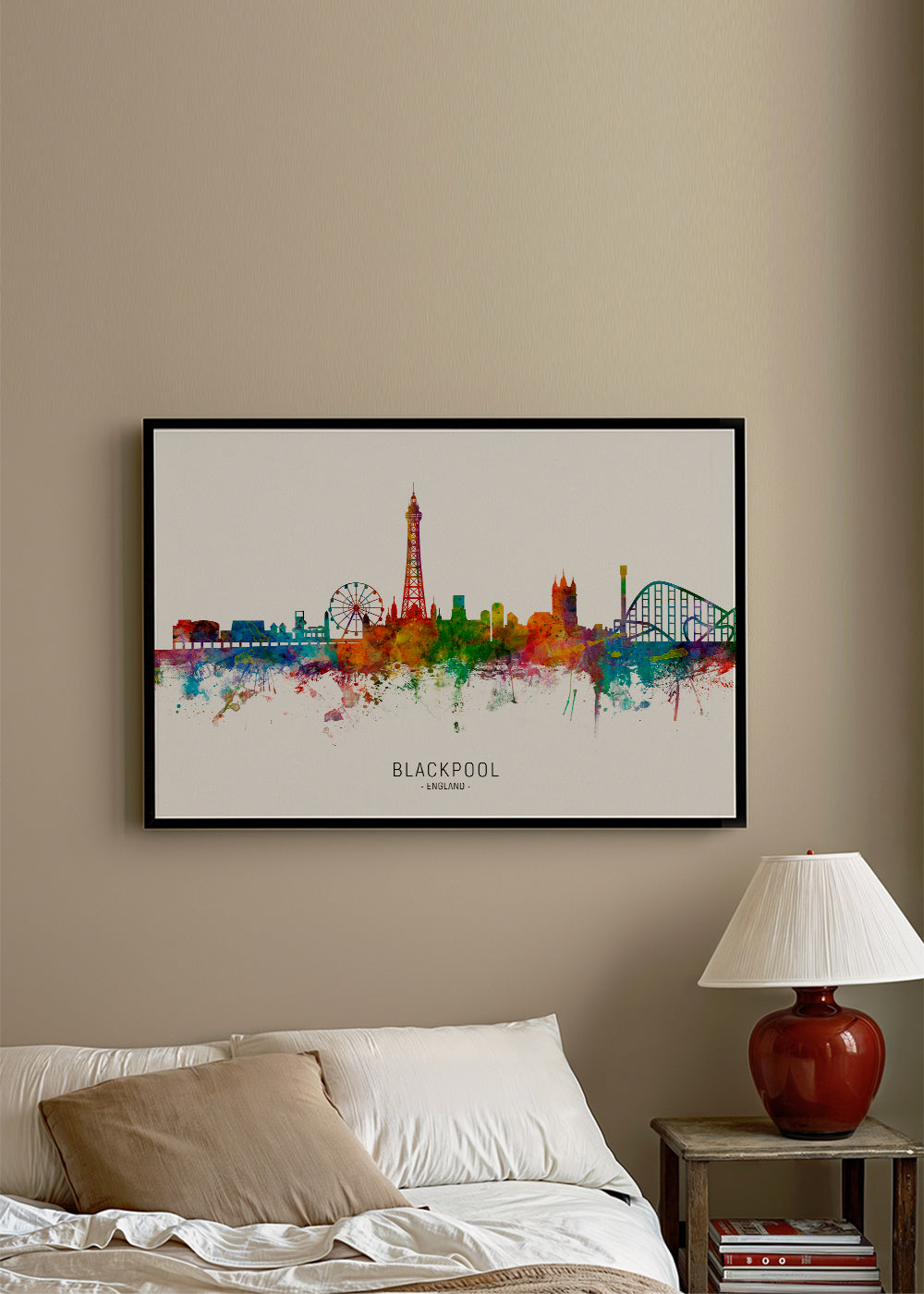 Blackpool Skyline multicolor