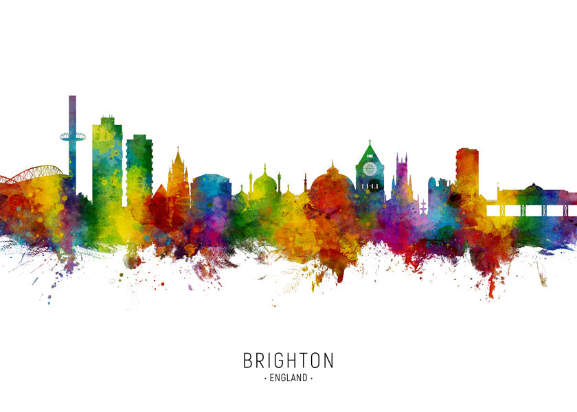 Brighton Skyline multicolor