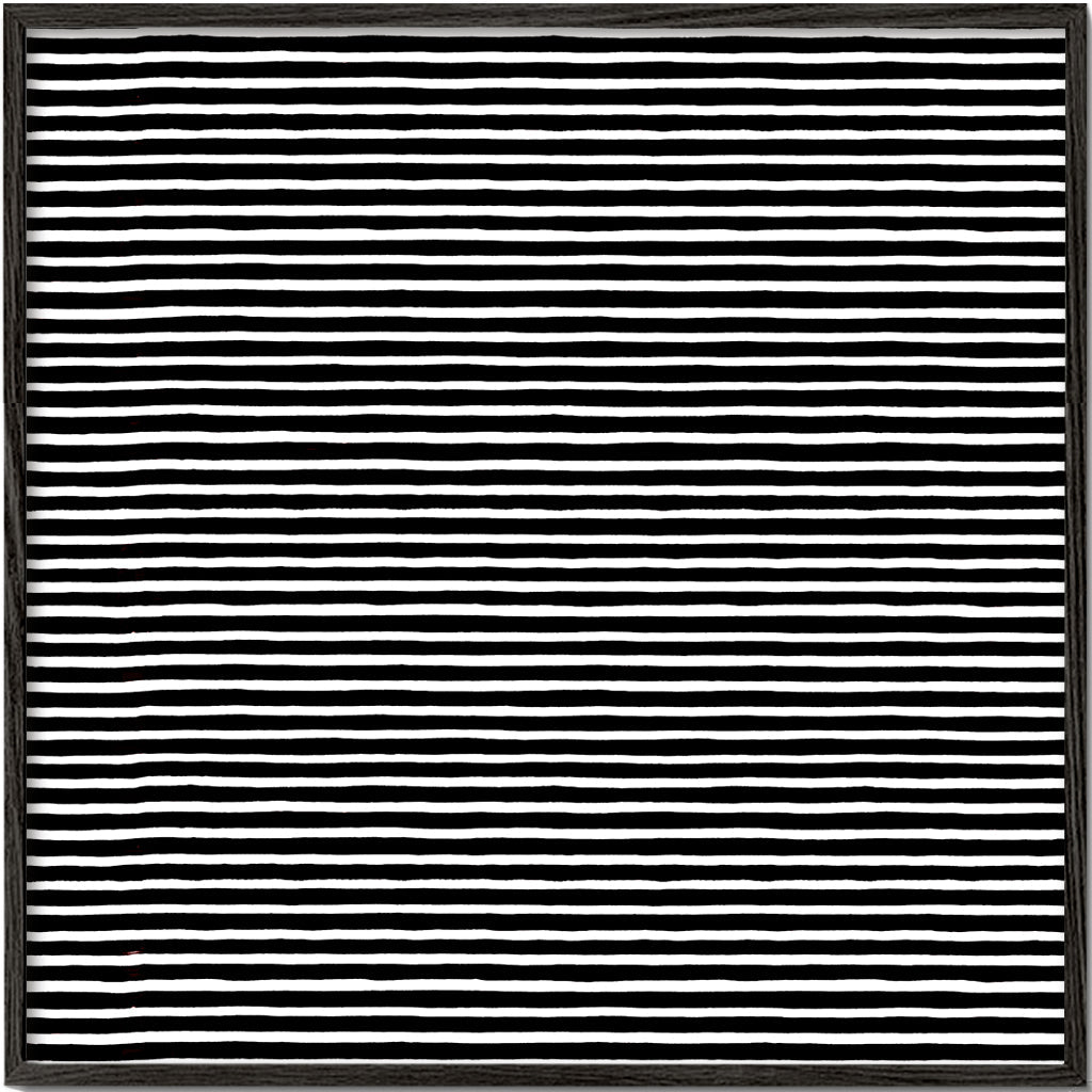 Marker Stripes Black Square