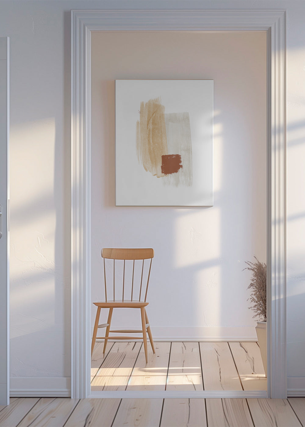 Brush strokes N 6 Warm colors