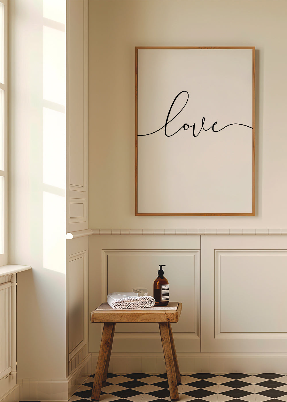 Love wins 1/2 - Black and white