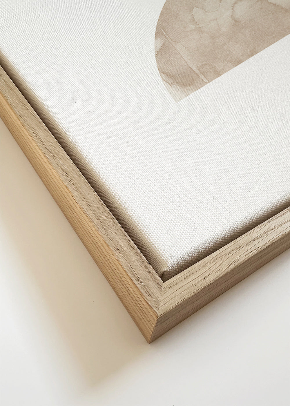 Watercolor shapes Nº2 - beige tones