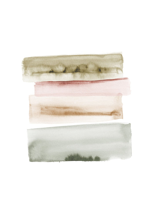 Watercolor brush strokes 2