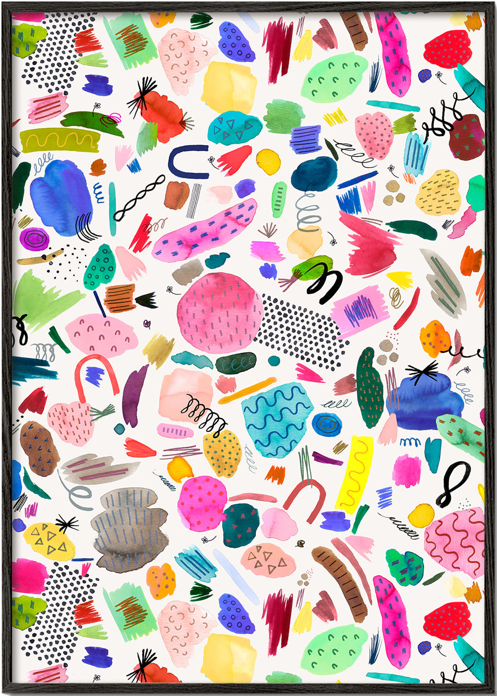 Abstract Scribbles Multi 2