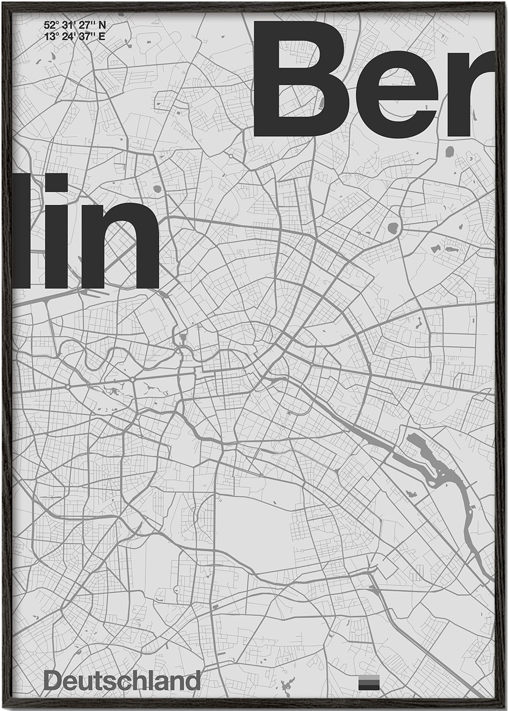 Berlin - Minimal Map