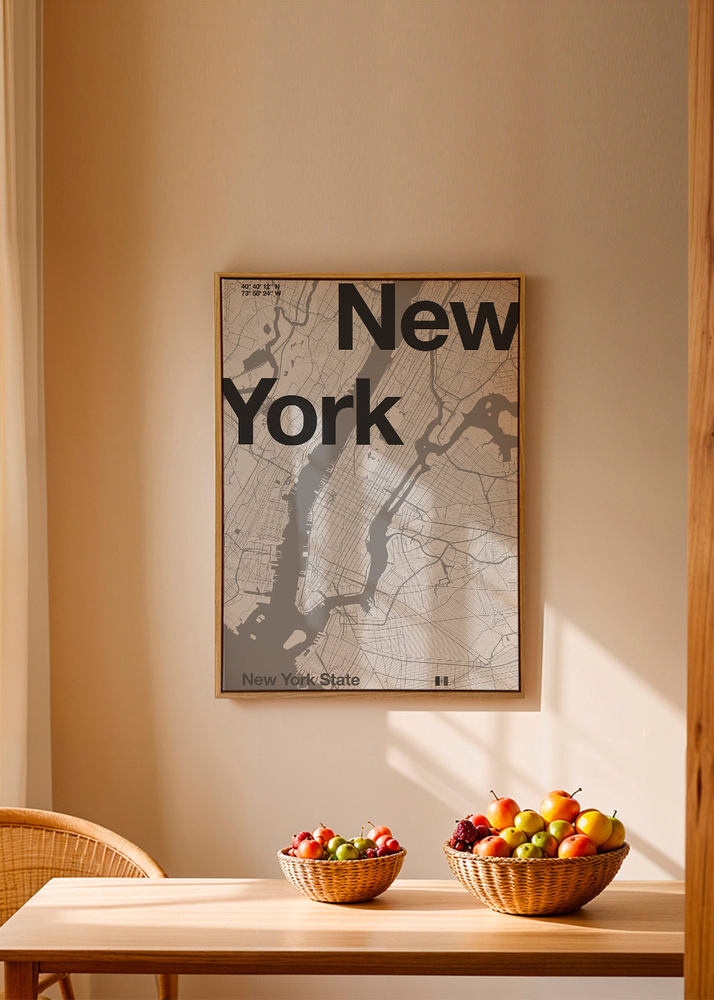 New York - Minimal Map