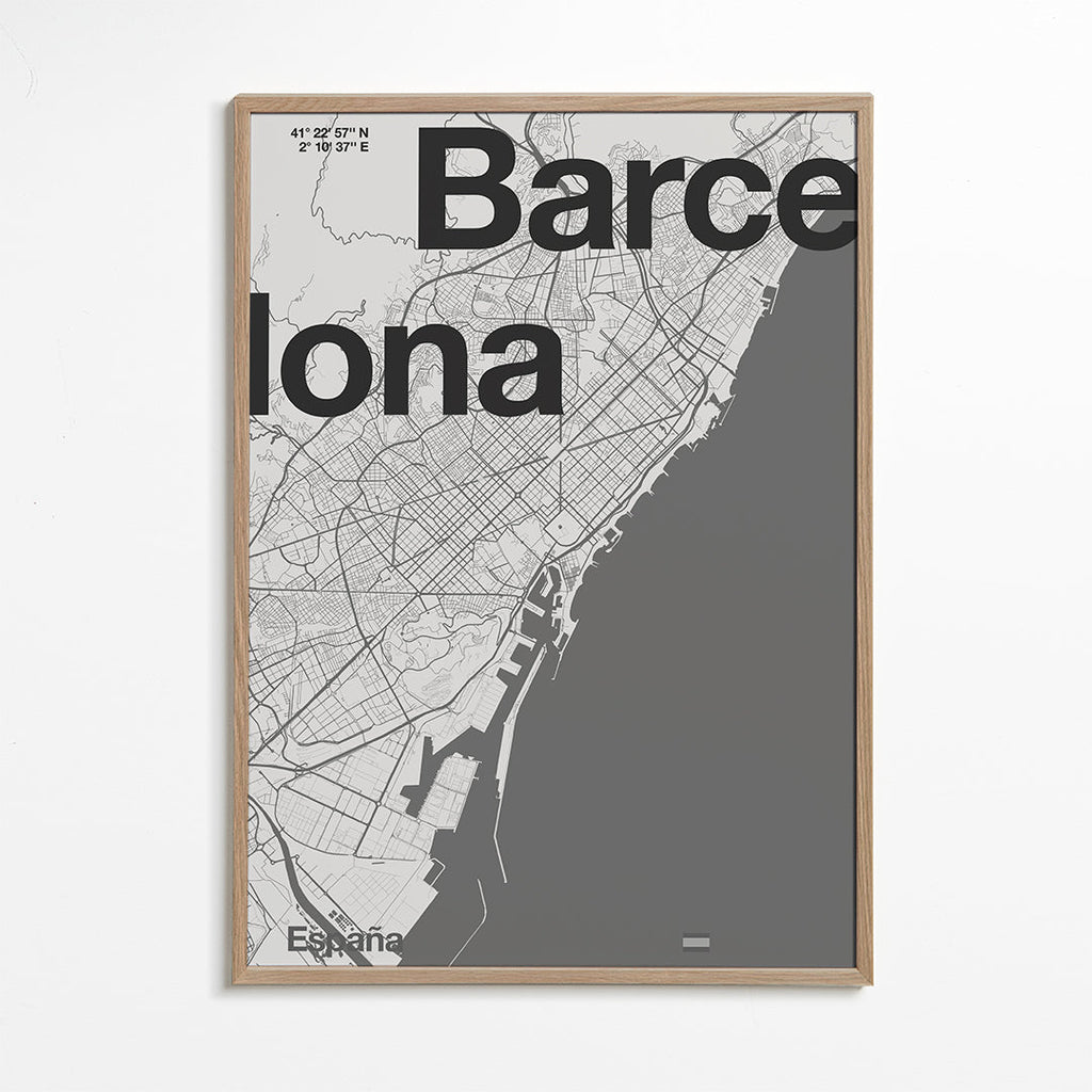 Barcelona - Minimal Map