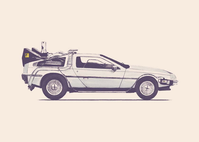 Delorean Vintage Car