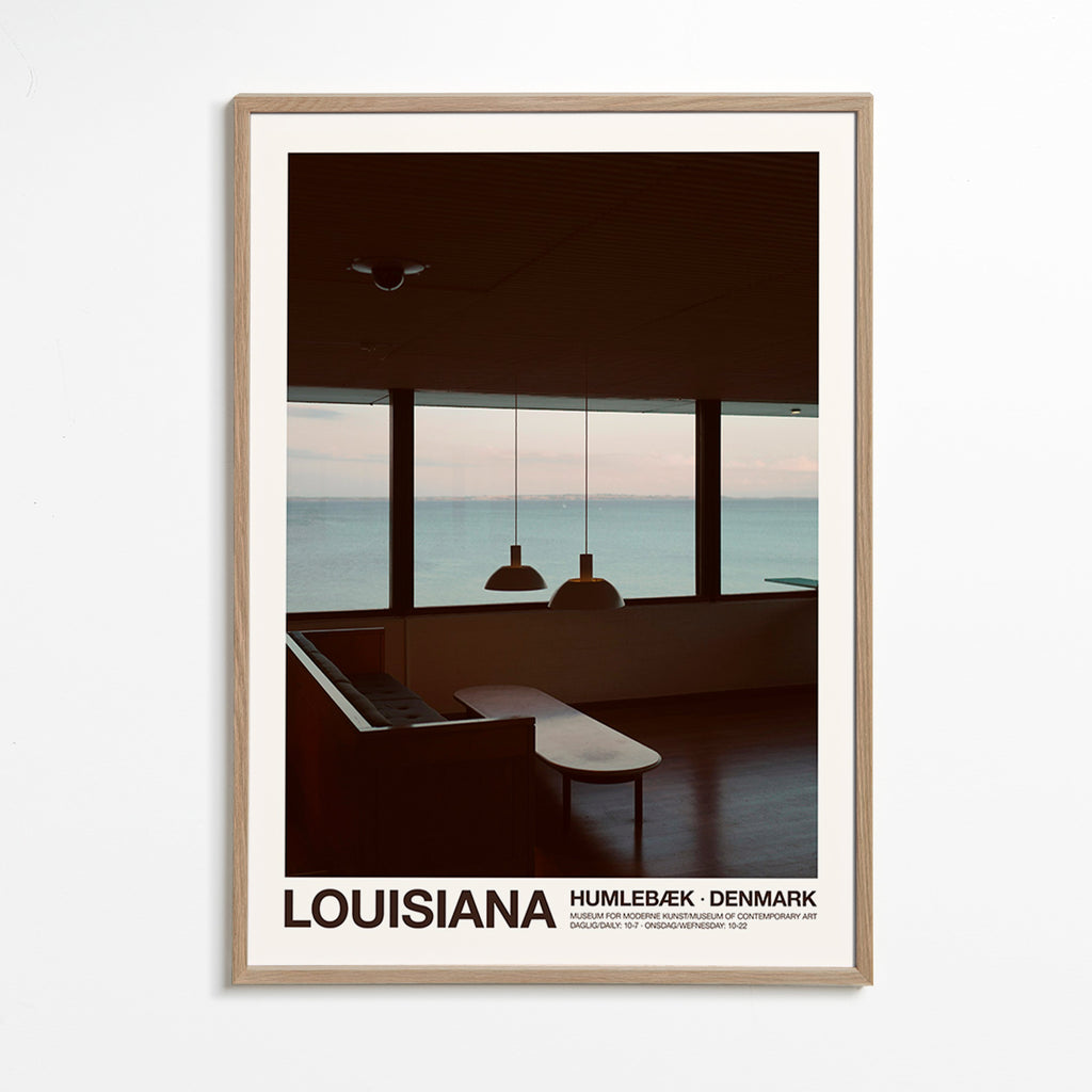 City art: Seaside view from interior