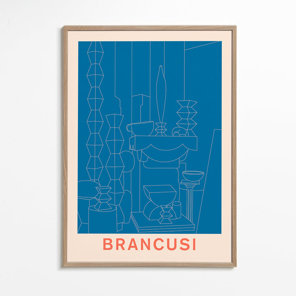 Geometric illustration Brancusi