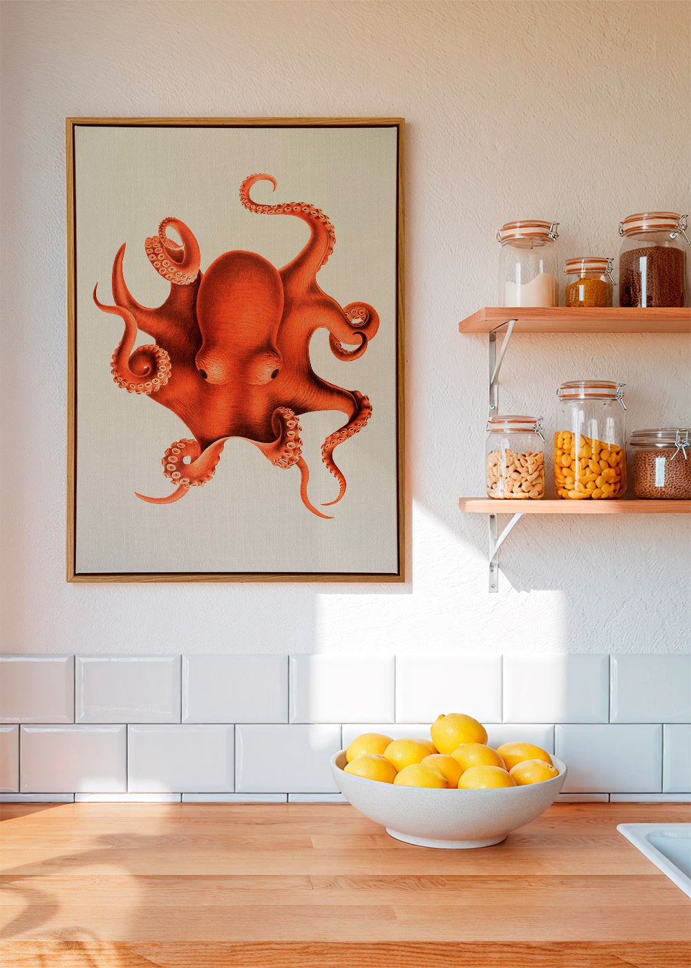 Watercolor Octopus