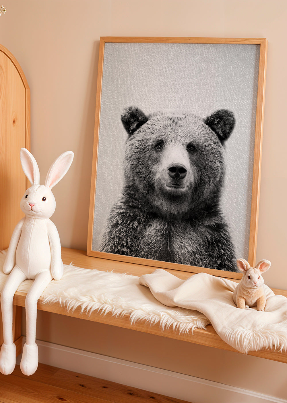 Grizzly Bear - Black & White