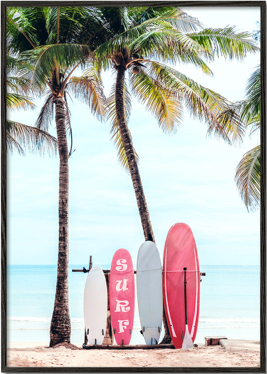 Choose Your Surfboard in pink