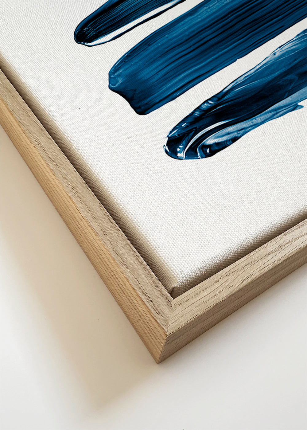 Brush Strokes in Blue