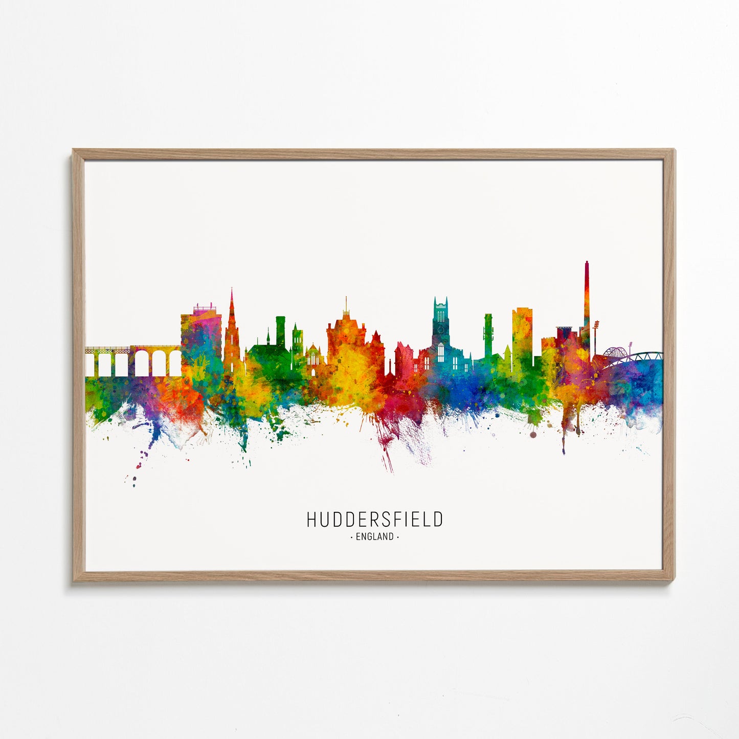 Huddersfield Skyline multicolor