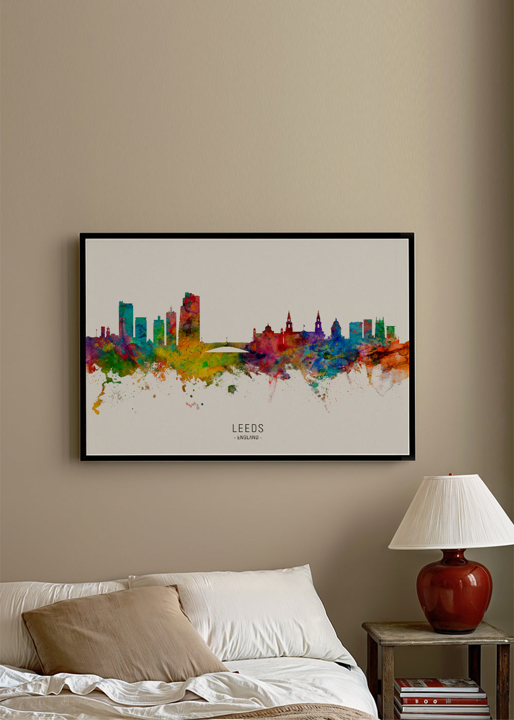 Leeds Skyline multicolor