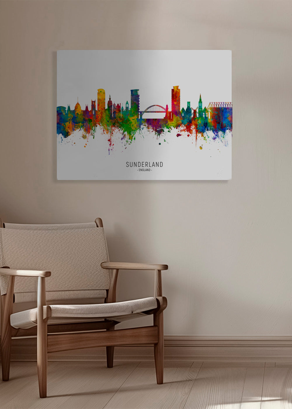 Sunderland Skyline multicolor