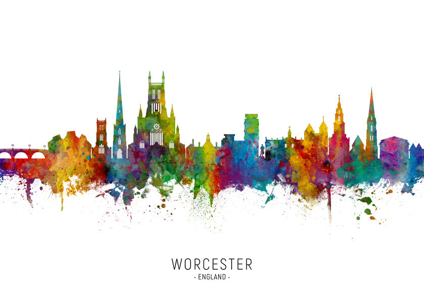 Worcester Skyline multicolor