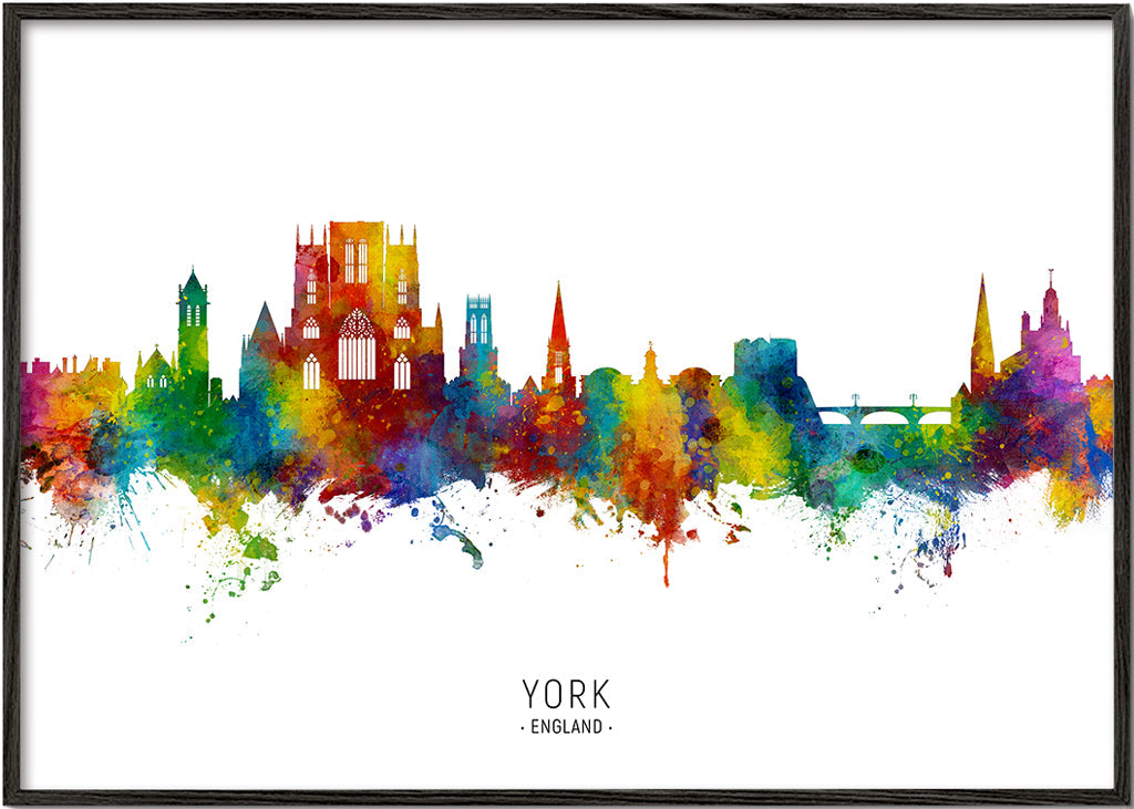 York Skyline multicolor