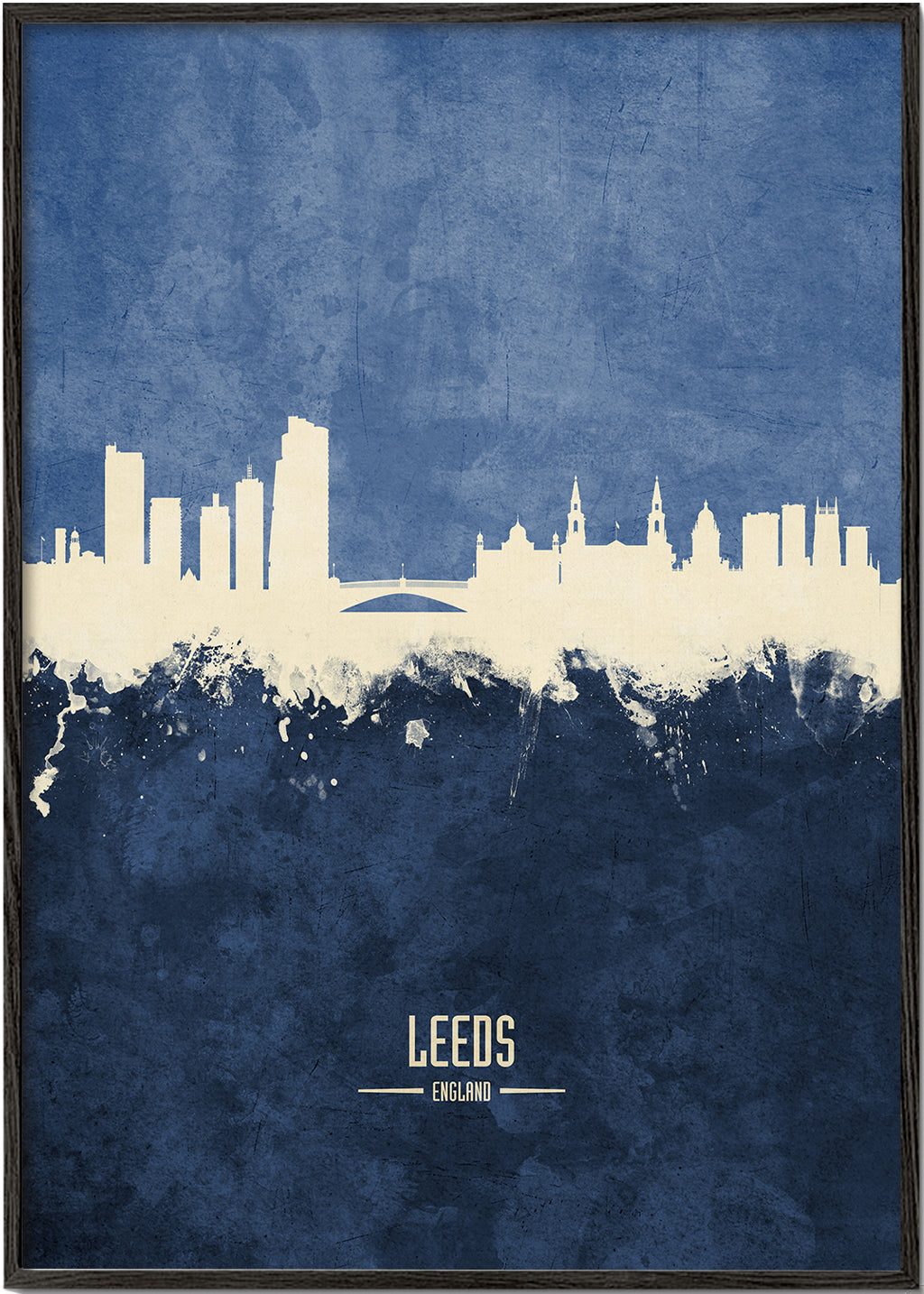 Leeds Skyline blue