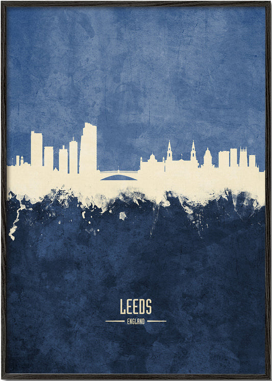 Leeds Skyline blue