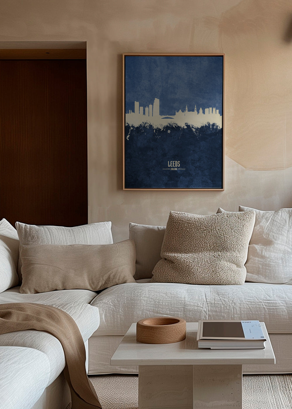 Leeds Skyline blue