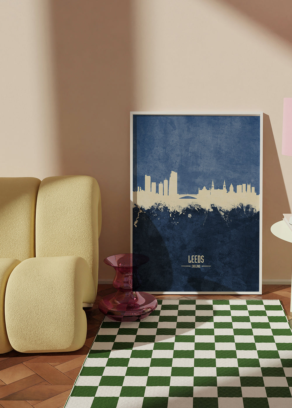 Leeds Skyline blue