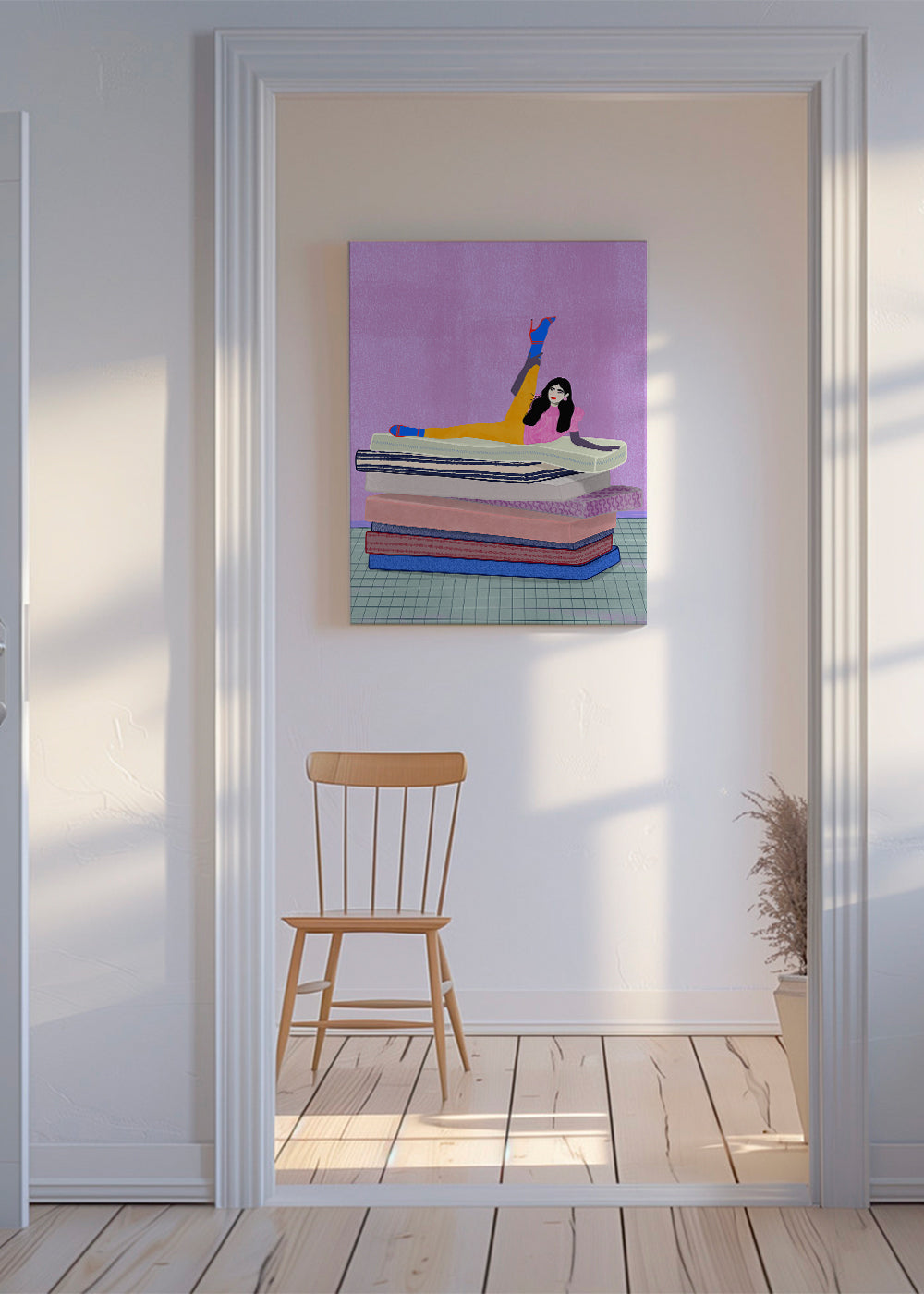 Raise your leg up to your head - jotadejai