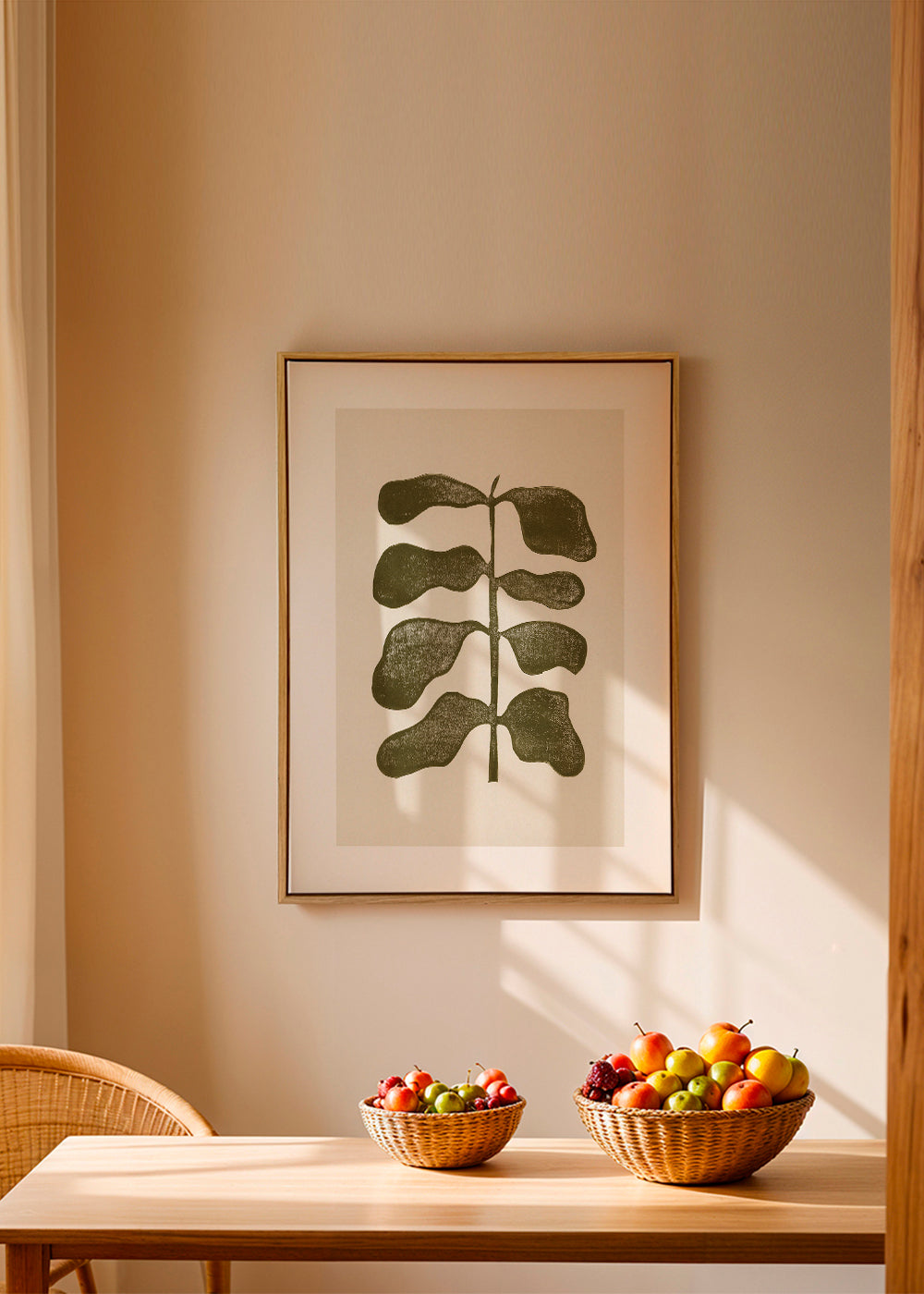Linocut Plant - Alisa Galitsyna