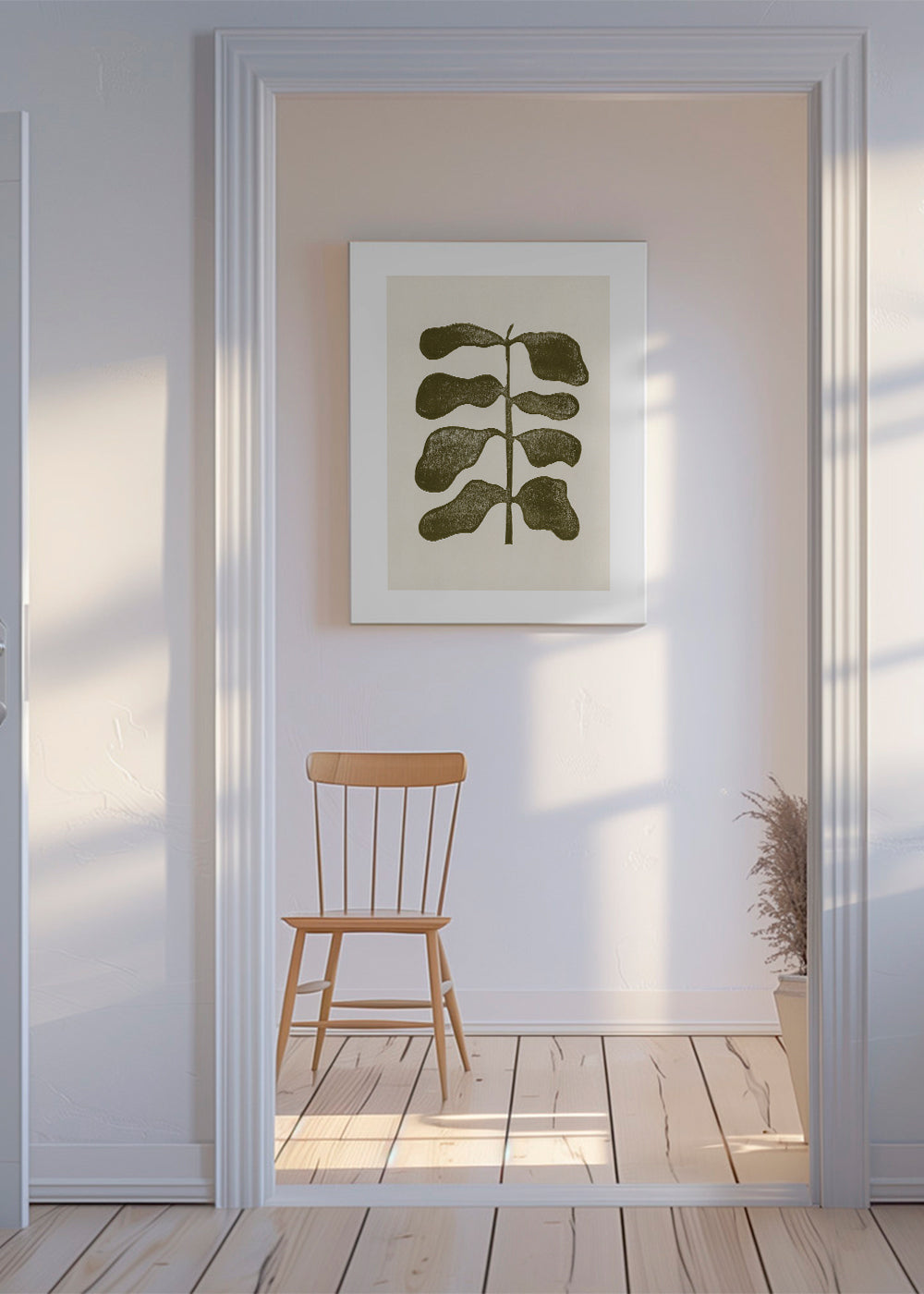 Linocut Plant - Alisa Galitsyna
