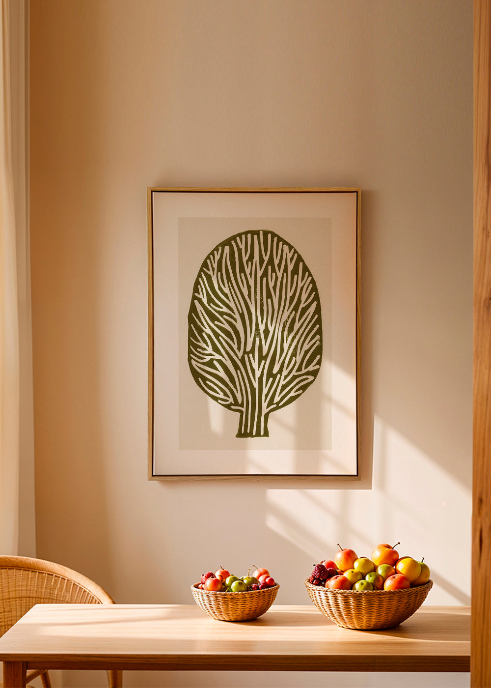 Linocut Tree - Alisa Galitsyna