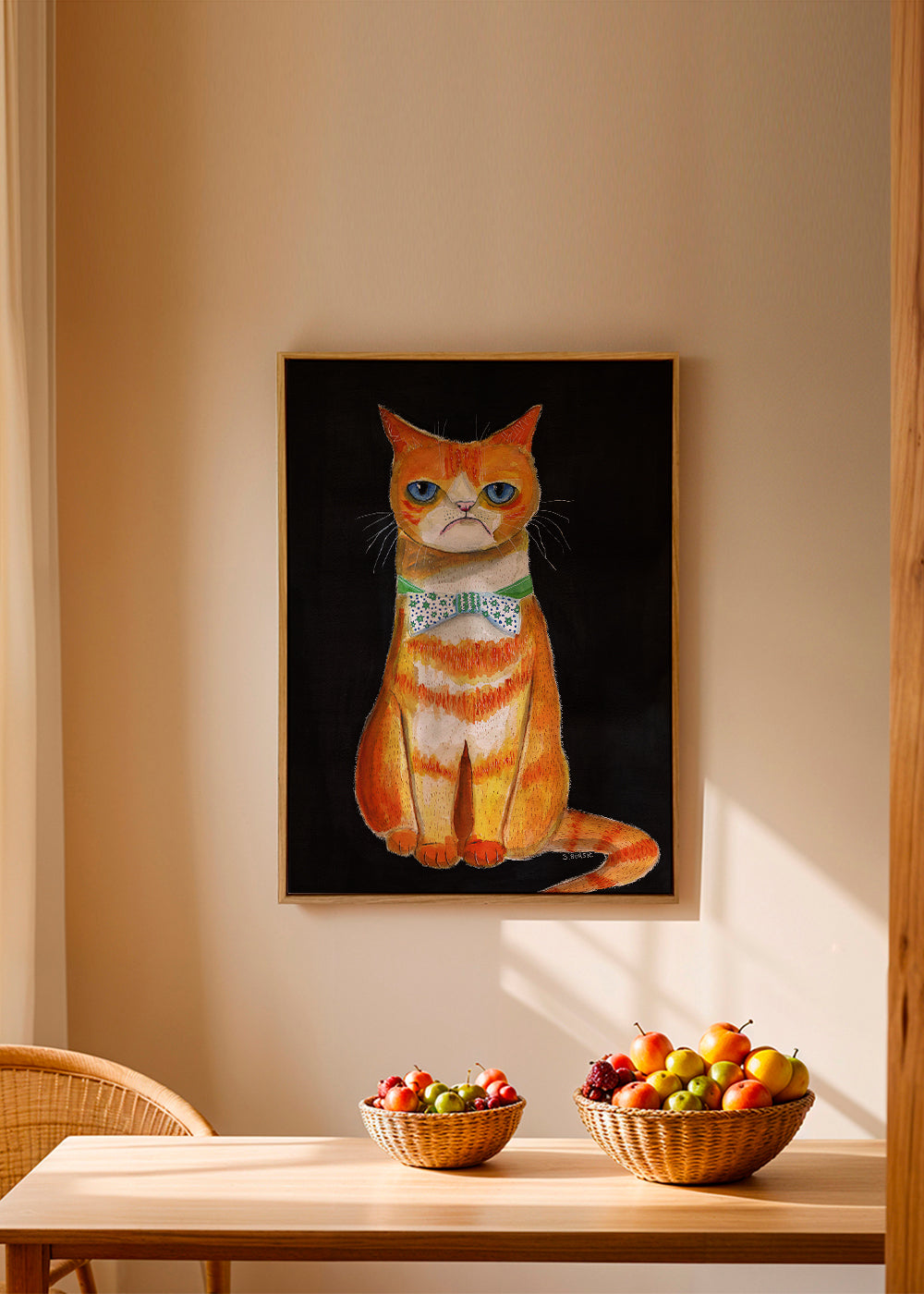 Sad Cat - Sharyn Bursic