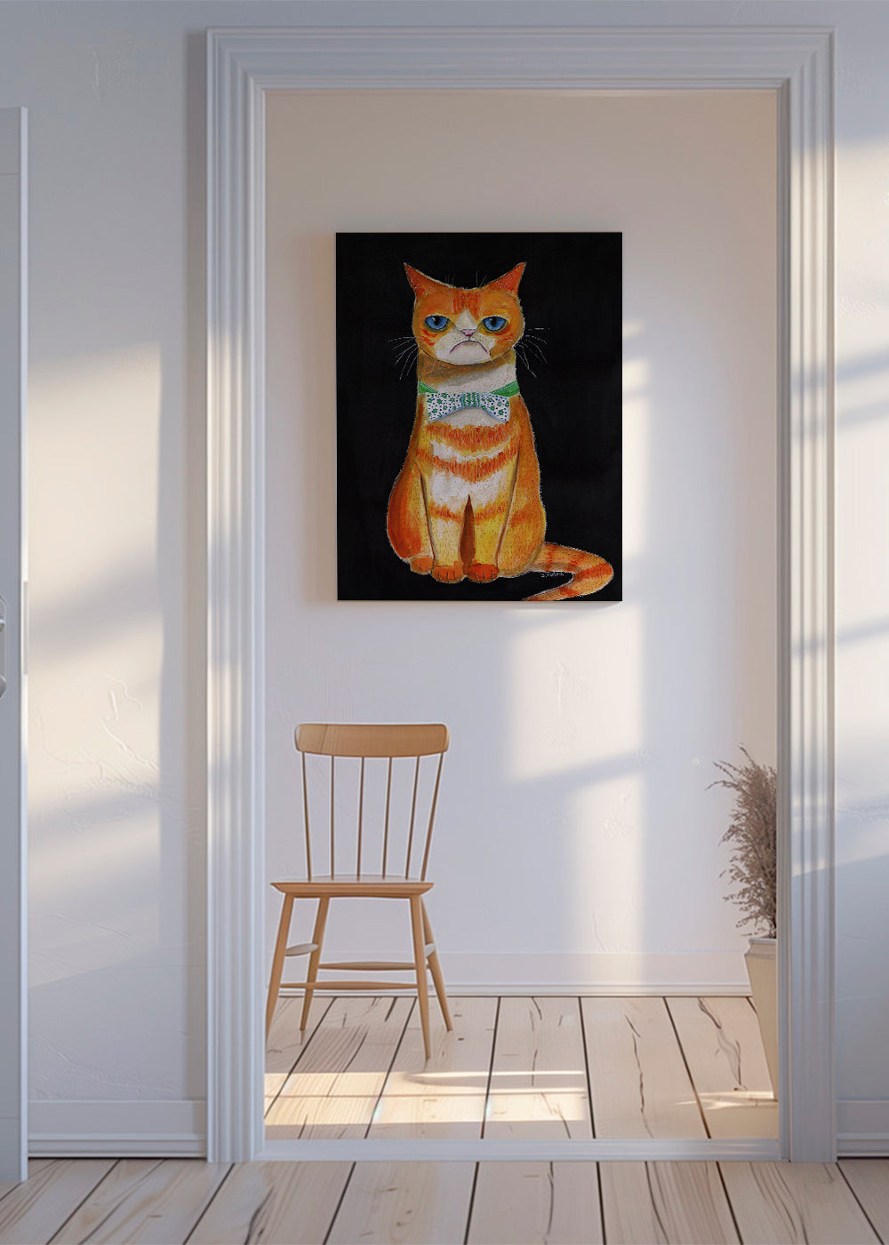 Sad Cat - Sharyn Bursic