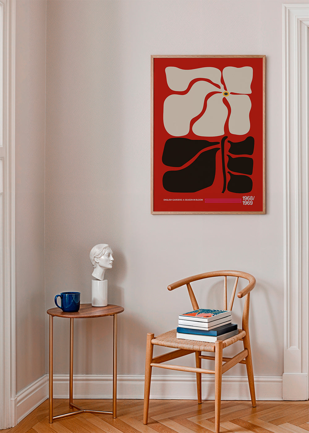 English Gardens Red - Frances Collett