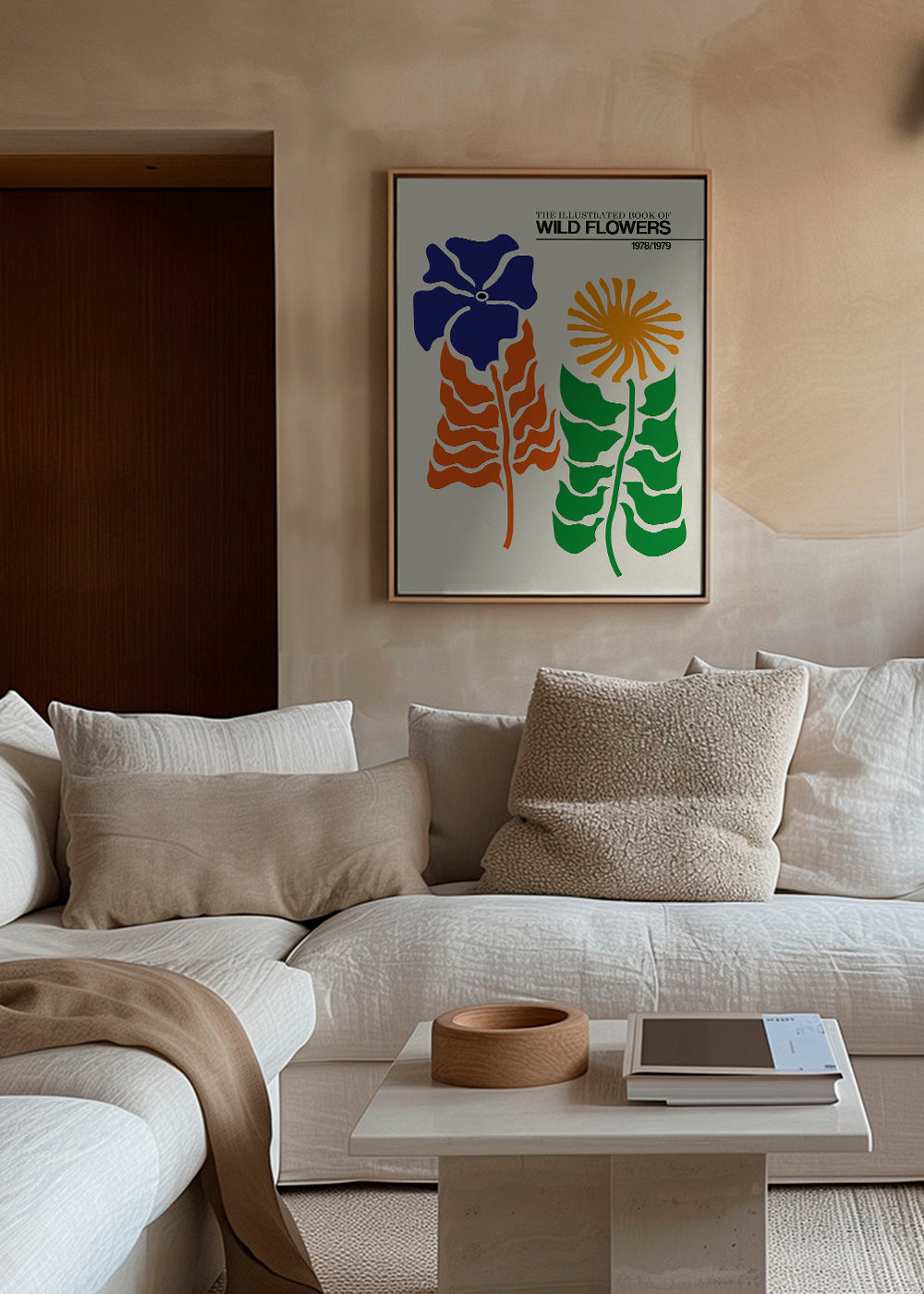 The Illustrated Book Of Wild Flowers Vol.2 Greige - Frances Collett