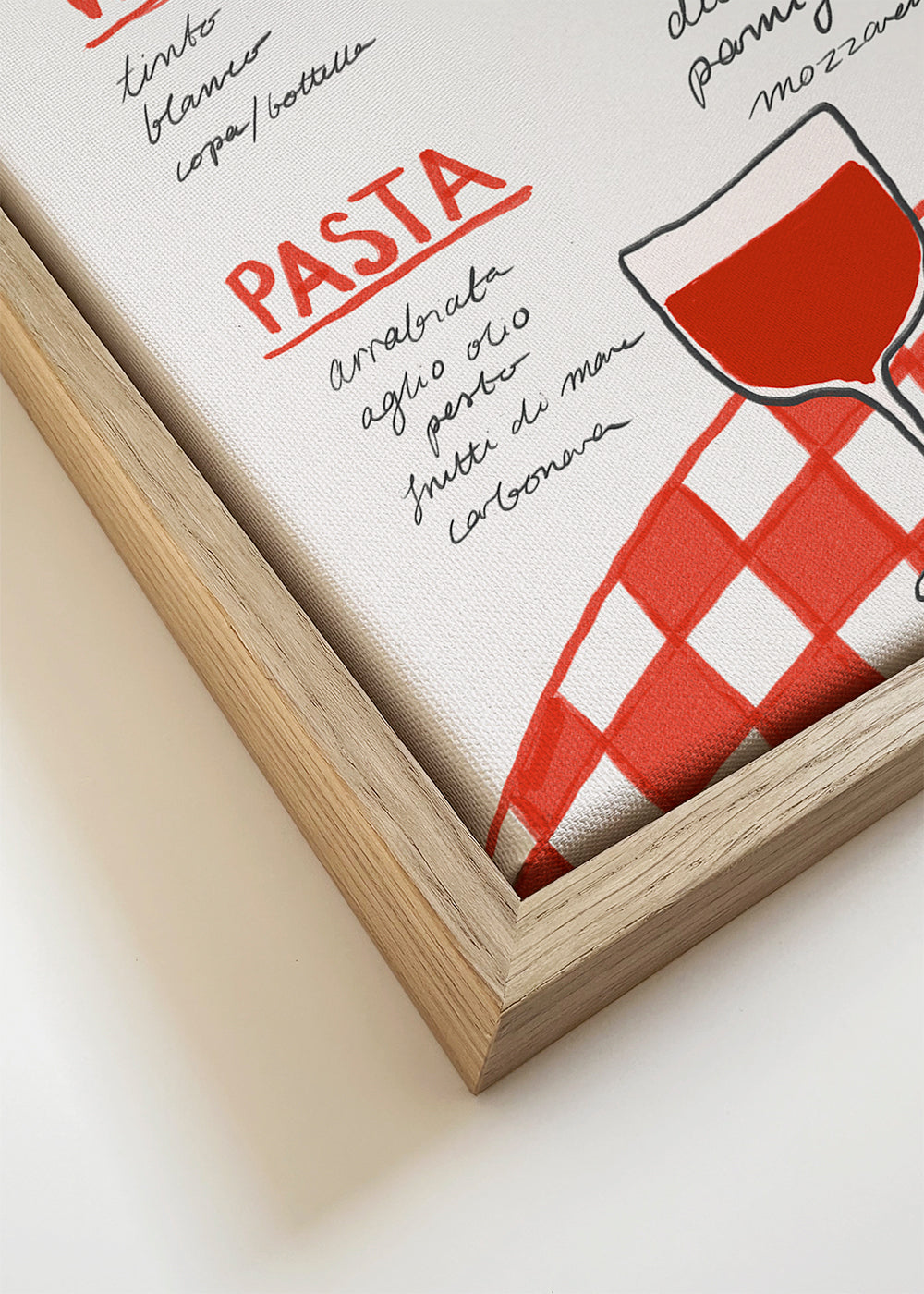 Italian Menu - Athene Fritsch