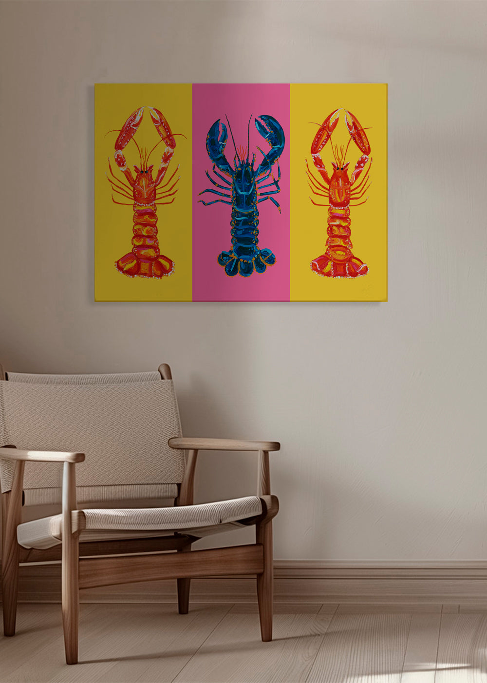 Lobster Langoustines Pop Art 2 - Alice Straker