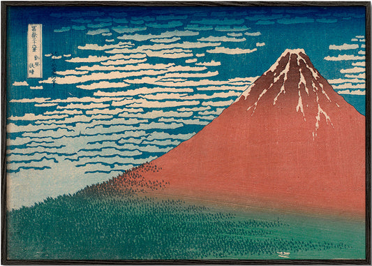 Red Fuji - Katsushika Hokusai