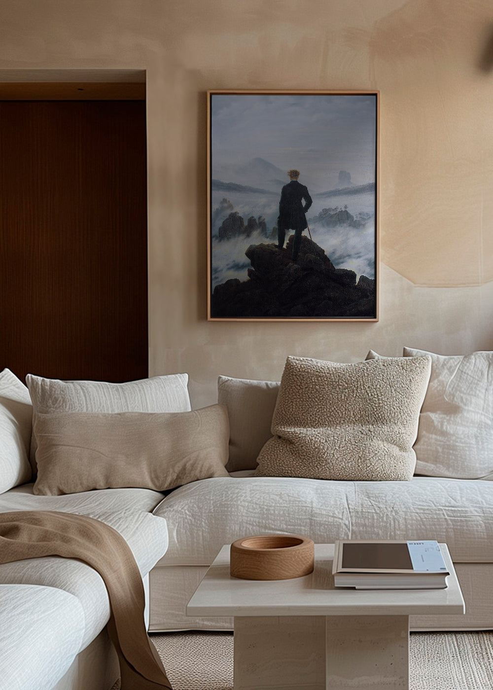 Wanderer Above the Sea of Fog - Caspar David Friedrich