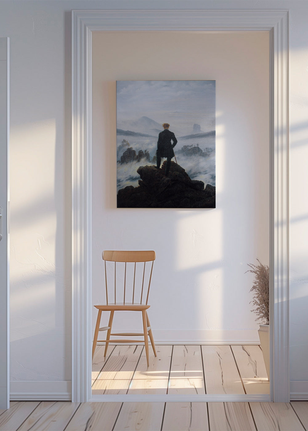 Wanderer Above the Sea of Fog - Caspar David Friedrich