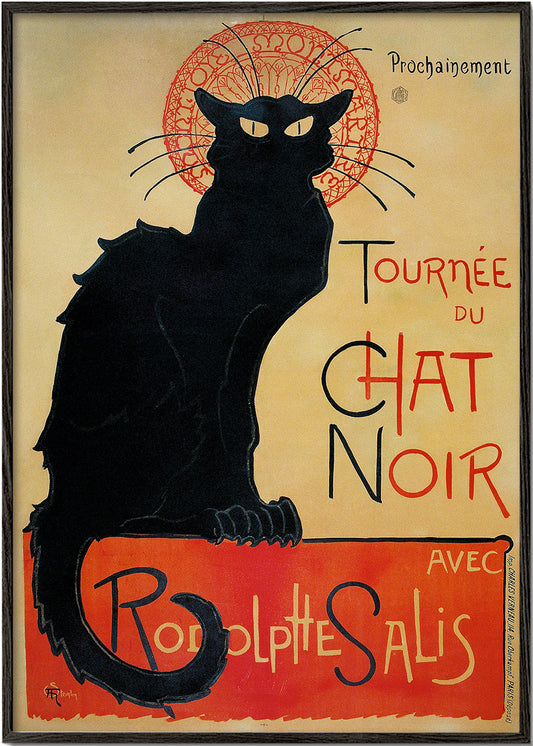 Le Chat Noir - Théophile Alexandre Steinlen