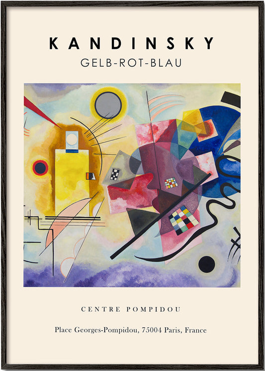 Gelb-Rot-Blau Exhibition - Vasili Kandinsky