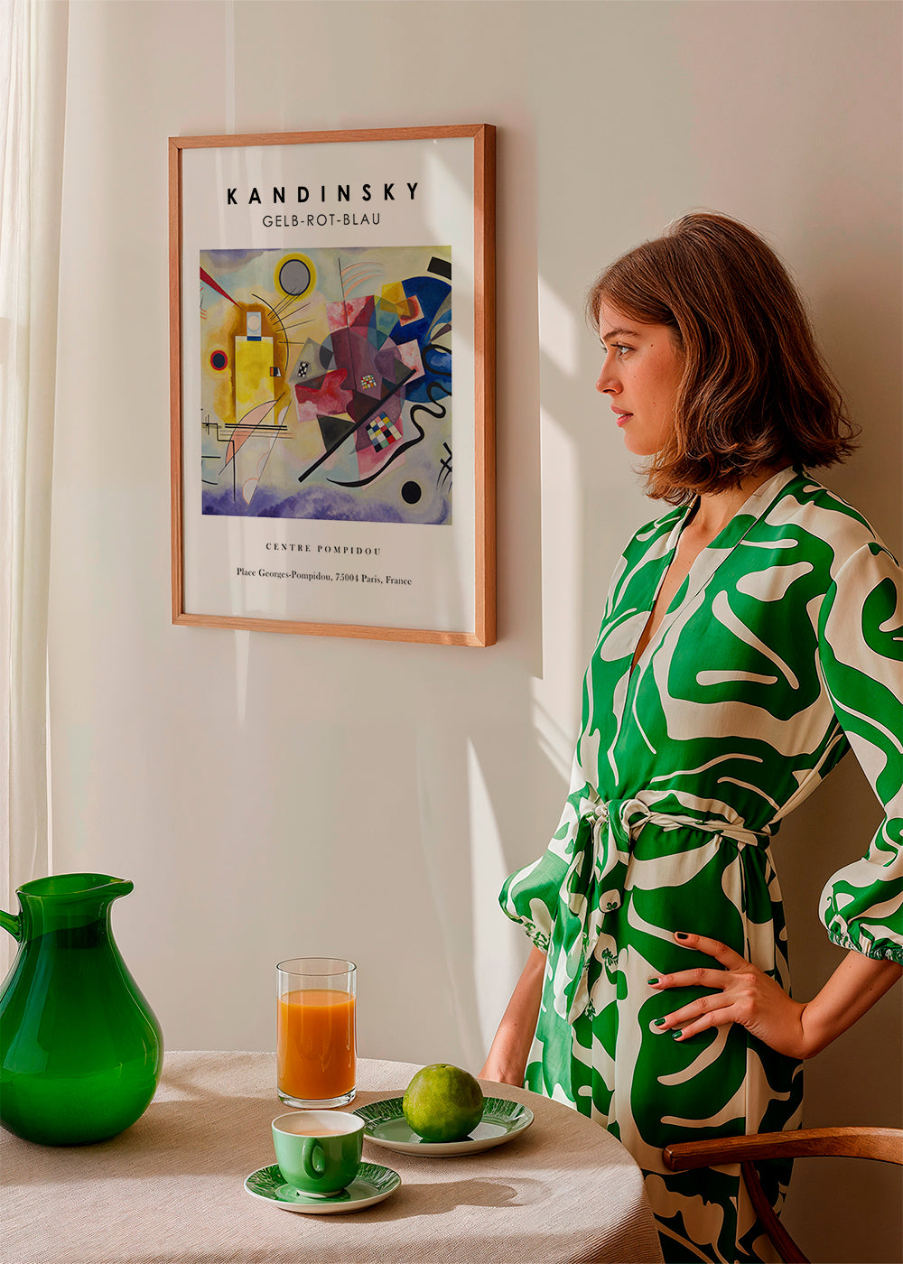 Gelb-Rot-Blau Exhibition White - Vasili Kandinsky