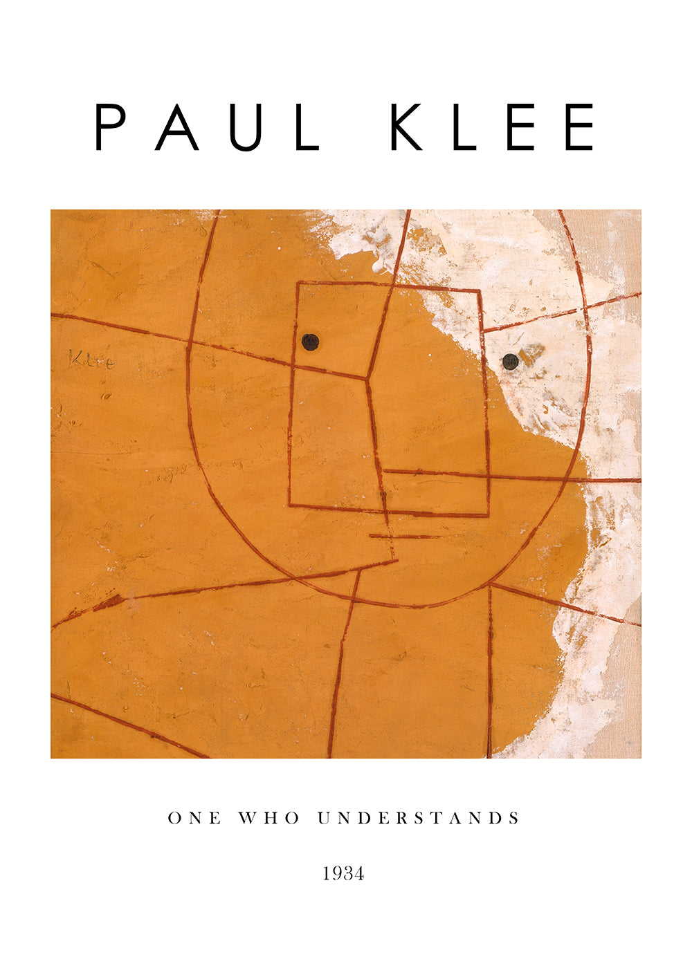 One Who Understands Exhibition White - Paul Klee