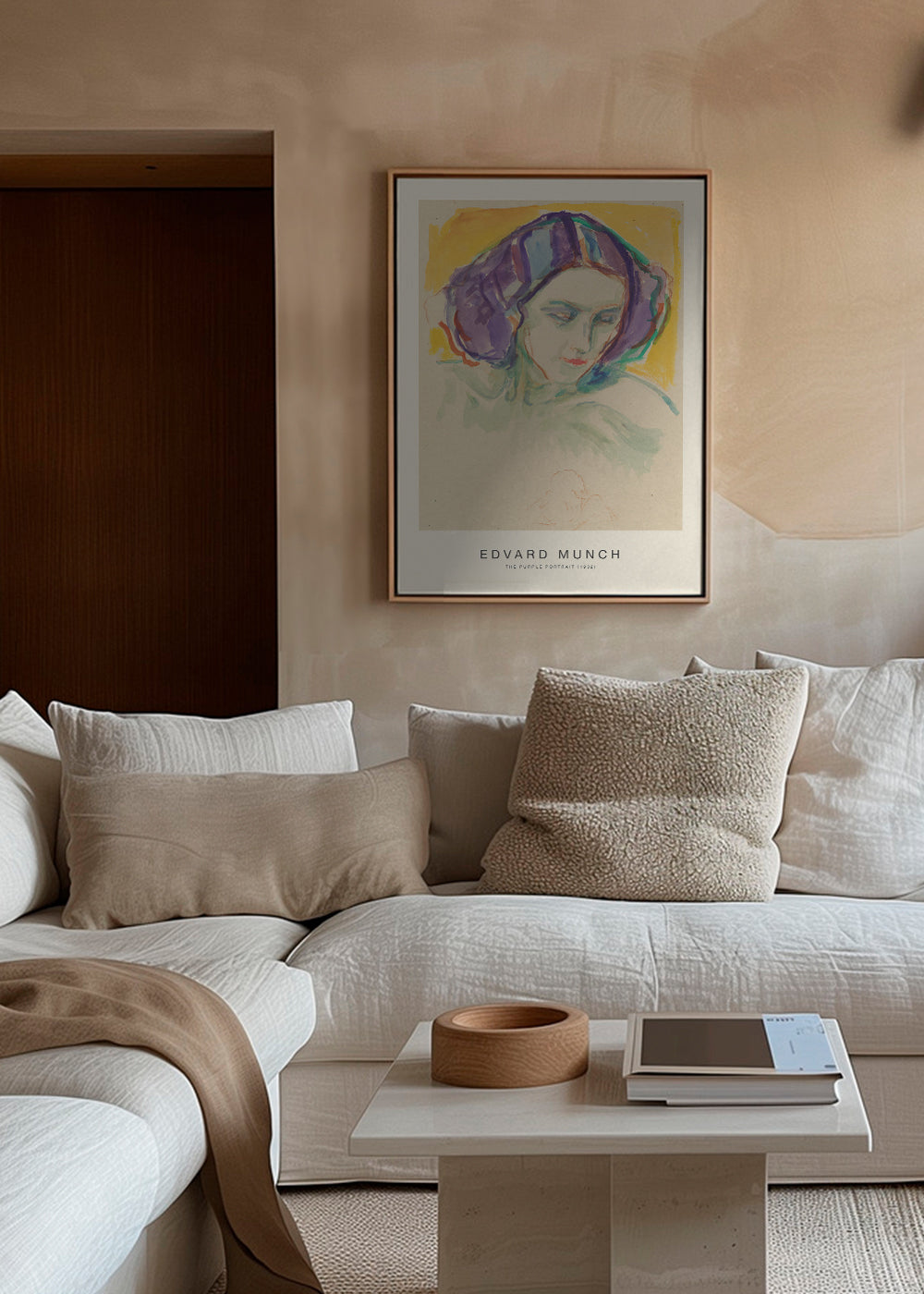 The Purple Portrait (Special Edition) - Edvard Munch